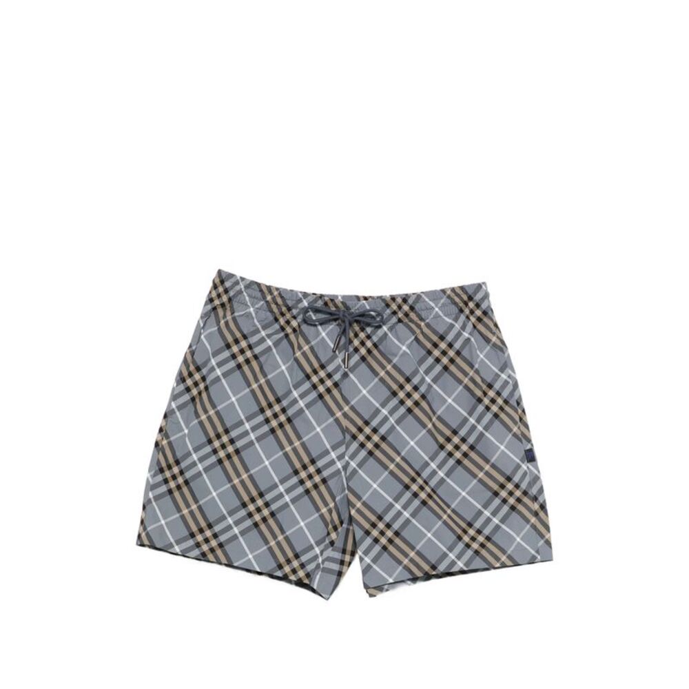 Burberry Blue Beachwear - Swim Shorts Men